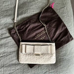 Kate Spade Ostrich Bow Crossbody Bag